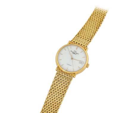 IWC, "International Watch Co., Schaffhausen", an18K yellow gold, self-winding, wristwatch  with date and an 18K yellow gold b