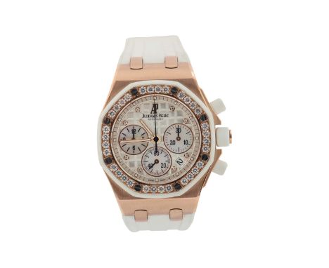 Audemars Piguet, "Royal Oak, Offshore, Automatic", No. 657, case No. G15371, Ref. 25986CK. Made circa 2005. Fine, tonneau-sha