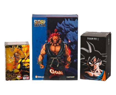 A Banpresto Dragon Ball Z 30th Anniversary Goku figure, IN-02017A 2119573, in original box (previously opened), together with