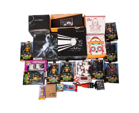 A large collection of collectible items, to include -
Kidrobot X The Simpsons Day of The Dead Homer (T13YL006), Kidrobot X Th