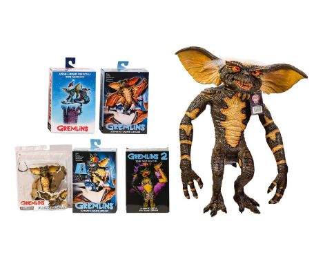 Trick or Treat Studio Gremlins Puppet Prop Replica Evil Stripe Gremlin, with original label attached (no box), together with 