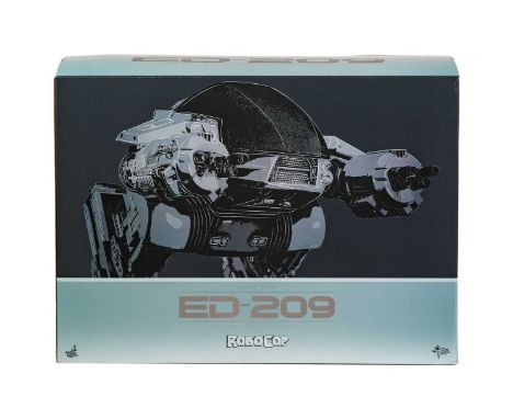 Hot Toys RoboCop ED-209 1:6 scale collectible figure, MMS-204, in original box with original outer cartonSome cracking to the