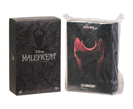 A Hot Toys Disney 'Maleficent' 1:6 scale collectable figure, MMS247, boxed, together with a Toys Era 'The Magtant' 1:6 scale 