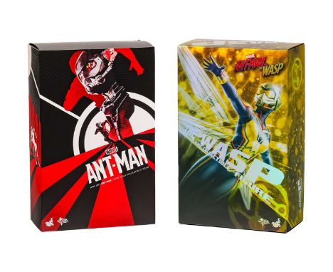 A Marvel Hot Toys Ant-Man and The Wasp The Wasp 1:6 scale collectible, MMS498, in original plastic wrapping and original box,