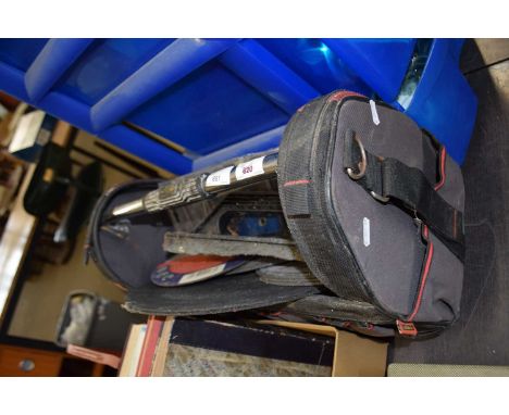Tool bag and a quantity of assorted tools and accessories