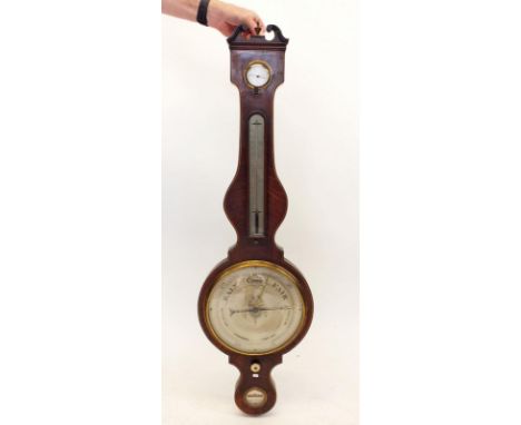 An early 19th century mercury barometer/thermometer 