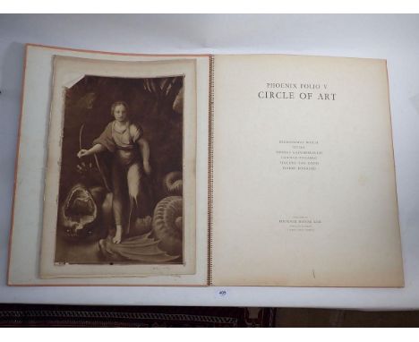 A Phoenix Folio album of Art Prints