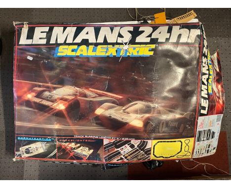 Scalextric; Boxed racing car set 'Le Mans 24hr'