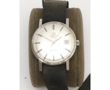 Tissot Seastar, a stainless steel manual wind gentleman's wristwatch, 33mm, working when catalogued