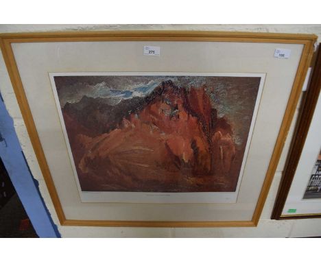 After Lilian Thirza Charlotte Holt (British, 20th Century) Pinnacles..., limited edition lithograph, numbered (27/500), signe