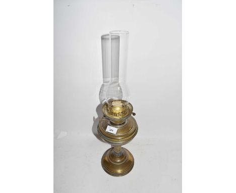 Brass based oil lamp