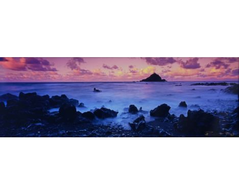 Peter Lik (Nevada/Australia B. 1959) "Koki Beach" Limited Edition Print. Signed and numbered (447/950) lower right. Sight Siz