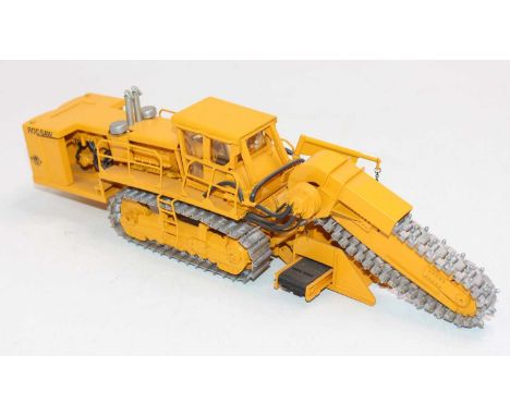 Caterpillar 850CV ROC Saw Trencher made by RR Models in the scale of 1/50, Manufacturer's Part Number is RR02, Excellent exam