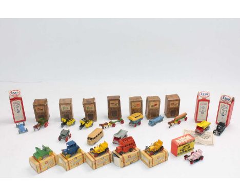 One tray containing a large quantity of various boxed small diecast to include, Benbros TV Series, Budgie and Charbens with m