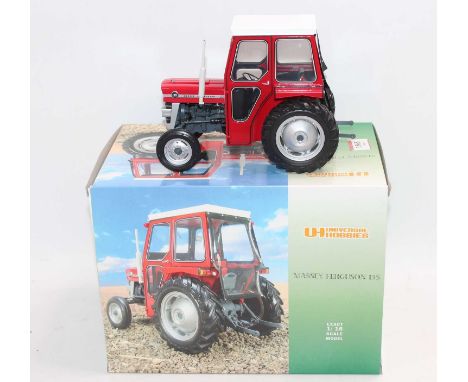 Universal Hobbies 1/16th scale model of a Massey Ferguson 135 Tractor, boxed (NMM-BNM)