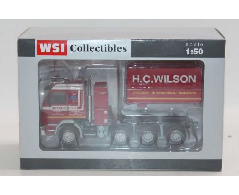 WSI Collectibles No.14-1015 1/50th scale diecast model of a H.C Wilson Scania 143E 8x4, housed in the original window box (NM