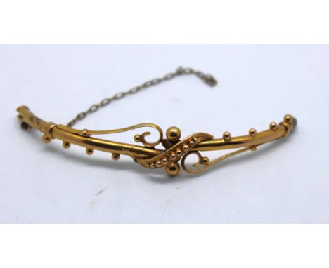 9ct Gold Part of a Bangle (A/F) Scrap Gold Approx. 2.8 grams  The part of a Bangle is hallmarked "9CT" for 9ct Gold. Total Gr