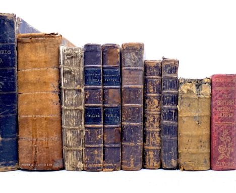 A miscellaneous collection of antiquarian &amp; vintage books to include: A Complete and Universal English Dictionary on a Ne