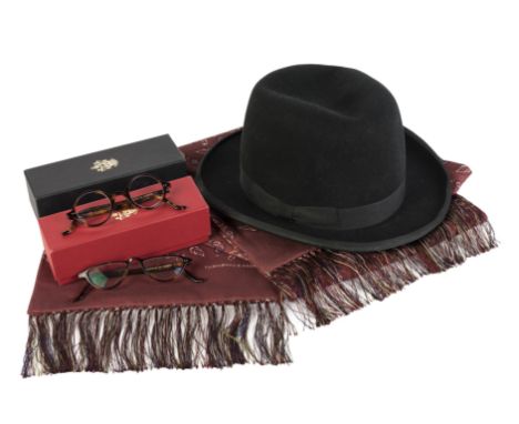 John Lithgow (as Winston Churchill): A selection of character propsTo include: a bowler hat in the vintage style, made by Cos