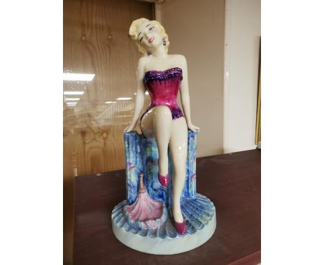  Kevin Francis Porcelain Figurine - Hollywood Actress Marilyn Monroe- Limited edition 376/2000, Ht 26cm