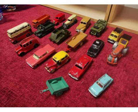 Cast Toys Trucks and Cars inc Dinky &amp; Corgi