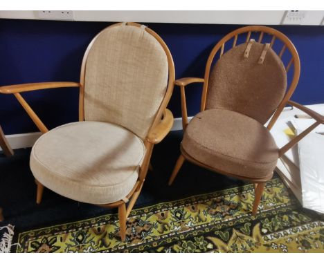 Pair of Ercol londe Lounge Chairs