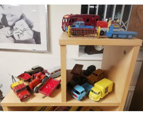 Cast Toys Trucks and Cars inc Dinky &amp; Corgi