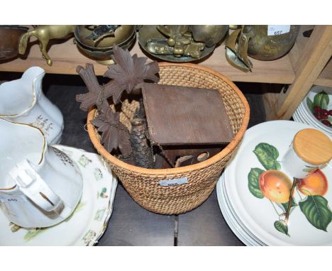 Small 20th Century cuckoo clock, for restoration