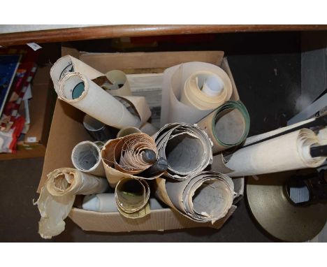 Box of various Ordnance Survey and other maps and prints