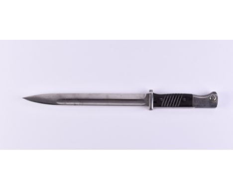K 98 SeitengewehrKlingenlänge 25,2 cm, Gesamtlänge 38,5 cm