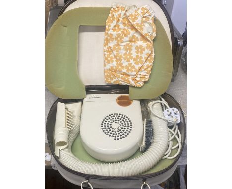 A vintage cased Ronson hairdryer (untested) 