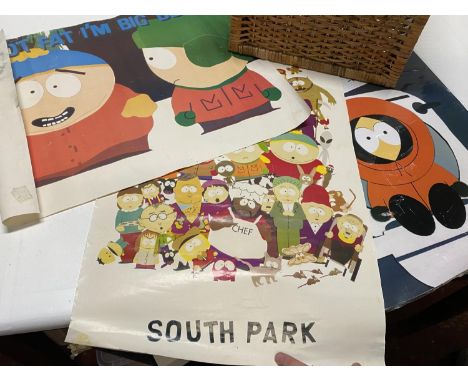 Three vintage South Park posters 