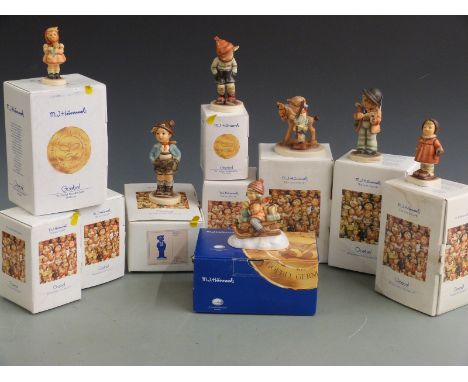 Fifteen Goebel Hummel figures