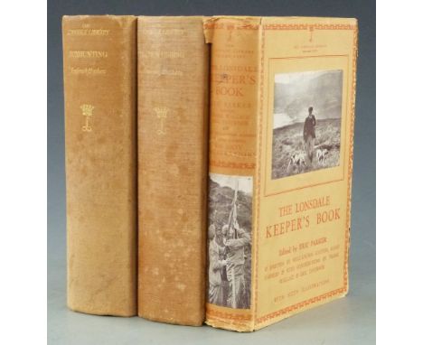 Lonsdale Library edition of Salmon Fishing by Eric Taverner with 307 illustrations 1935, Fox-Hunting by Sir Charles Frederick