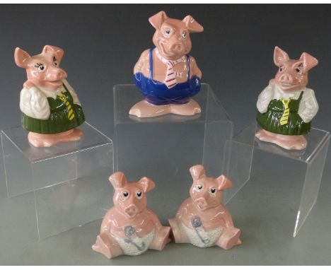 Five Wade National Westminster pigs