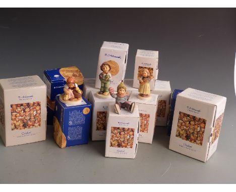 Eighteen Goebel Hummel figures