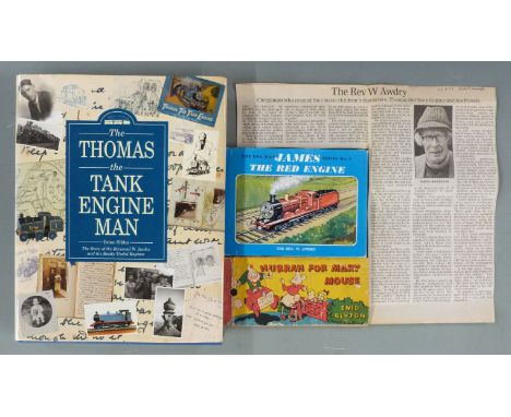 [Signed] The Rev. W. Awdry James The Red Engine with illustrations by C. Reginald Dalby published Edmund Ward original boards