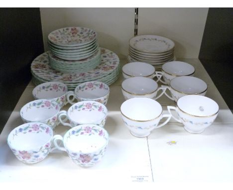 Minton Champagne pattern part bone china tea service and a Minton Haddon Hall part tea and dinner service