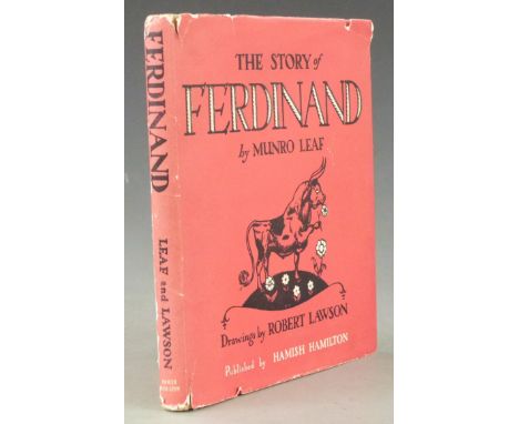 Munro Leaf The Story of Ferdinand Illustrated by Robert Lawson, published Hamish Hamilton 1937 first edition in publisher's c