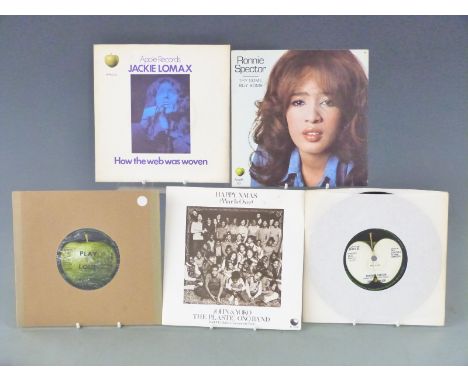 Apple - 26 singles including Jackie Lomax, Ronnie Spector, Bad Finger, Plastic Ono Band and The Beatles, most in picture or c