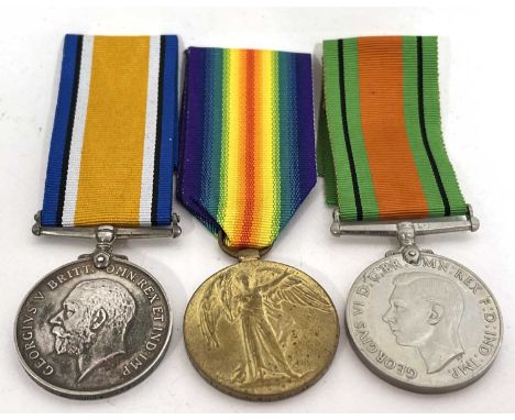 Great War Liverpool Regiment Medal Pair, comprising British War Medal and Victory Medal, named to 86330 PTE A MCCURDY L'POOL 