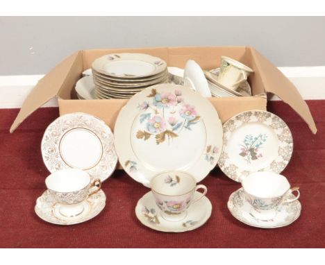 Three ceramic part tea sets.  