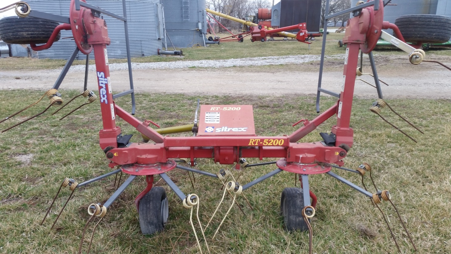 Lot 1058 Sitrex 4basket hay tedder