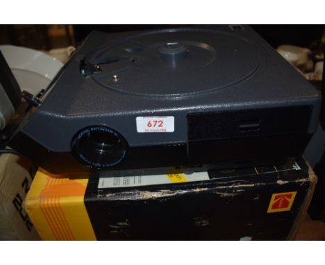 A Kodak Medalist AF carousel projector