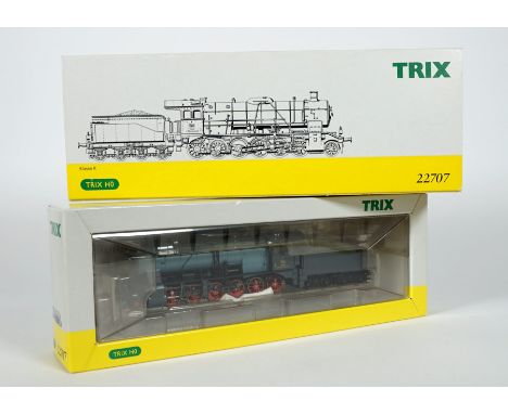 DAMPFLOKOMOTIVE/SCHLEPPTENDERLOKOMOTIVE,Hersteller Trix/Göppingen, Klasse K, Königlich Württembergischen Staats-Eisenbahnen (