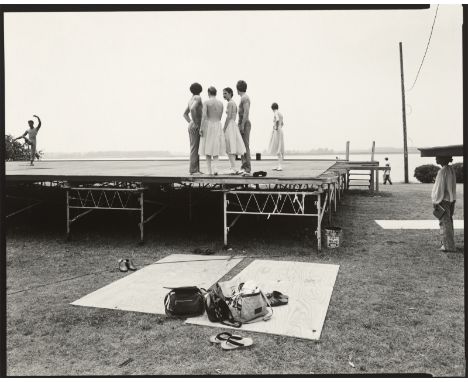 Nicholas Nixon (Detroit 1947 – lebt in Brookline, Massachusetts). „Memphis, Tennessee“. 1978Vintage. Silbergelatine-Kontaktab