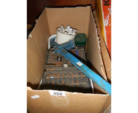 A box of assorted tools. COLLECT ONLY.