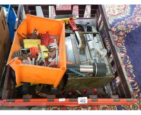 A box of assorted tools. COLLECT ONLY.