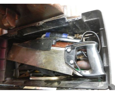 A tool box and tools, COLLECT ONLY.