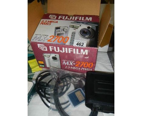 A boxed Fuji Film HX2700 camera.